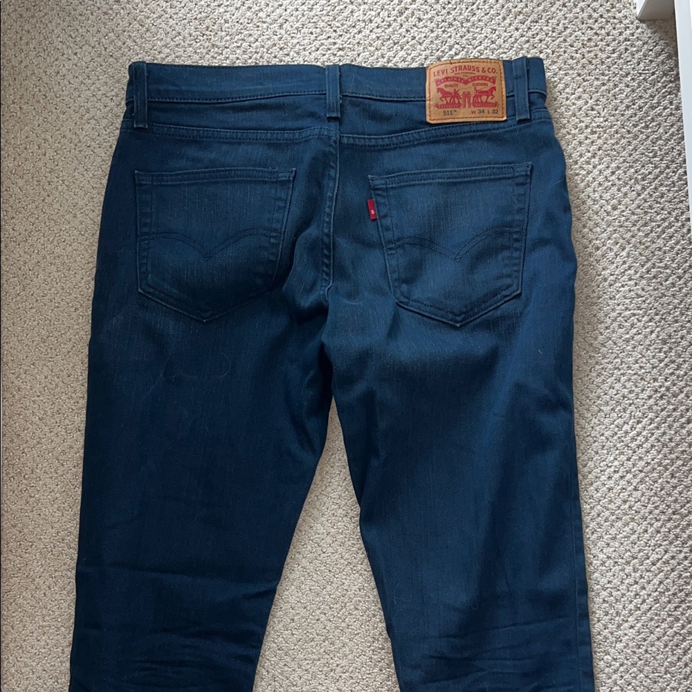 Levi's Indigo Denim Jeans